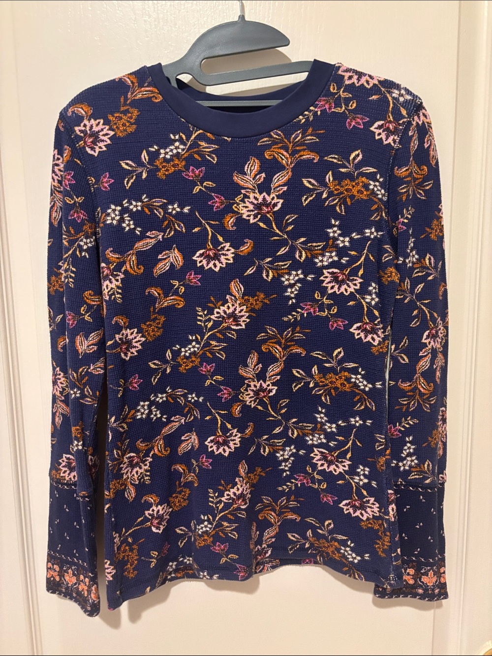 Sundance Floral Long-Sleeve thermal Top